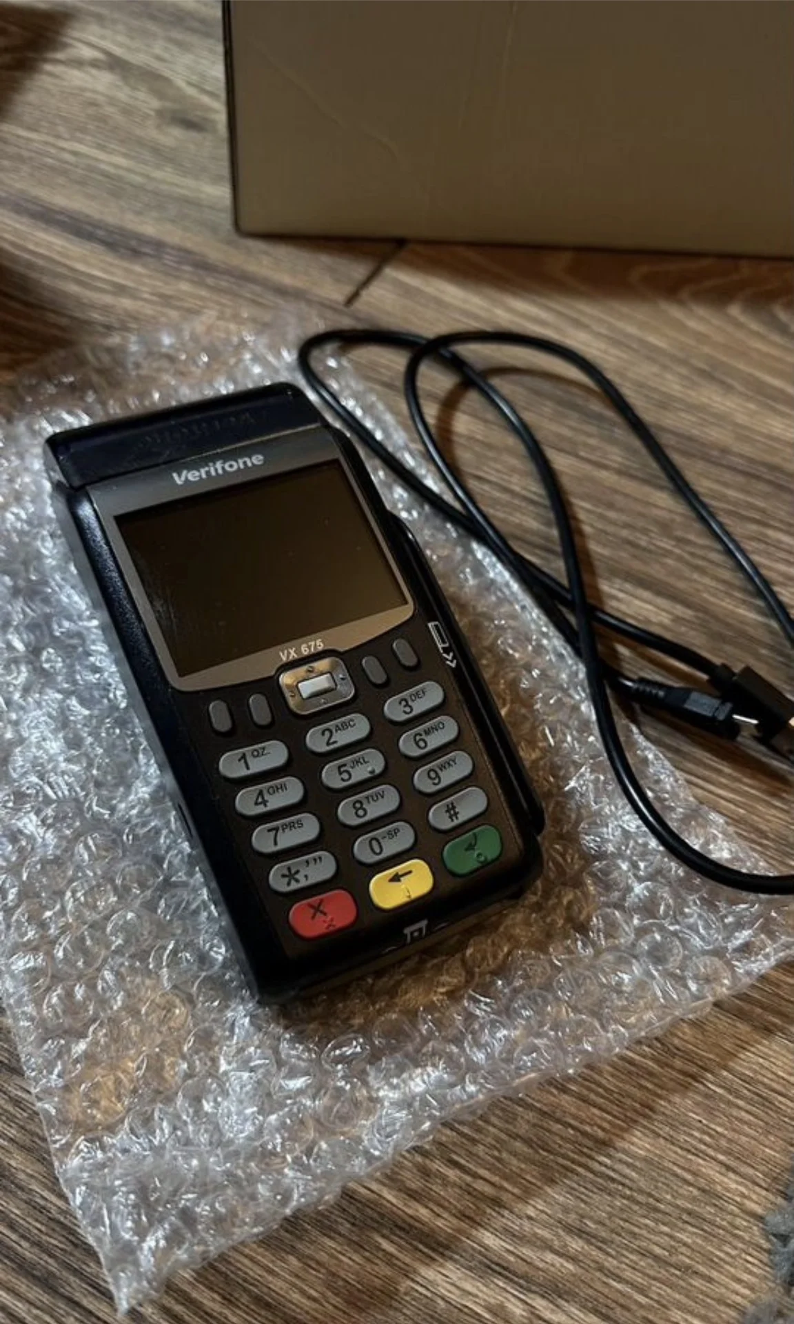 POS-терминал Verifone Vx675 gprs ctls мобильный - миниатюра 2