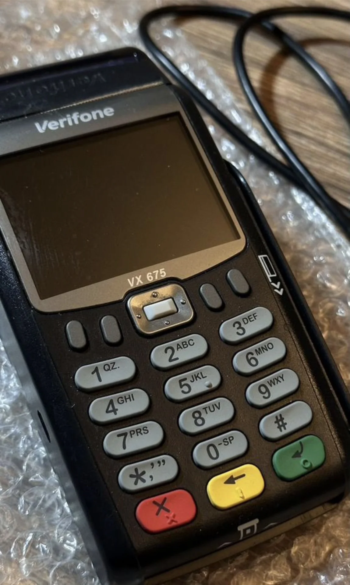 POS-терминал Verifone Vx675 gprs ctls мобильный - миниатюра 3