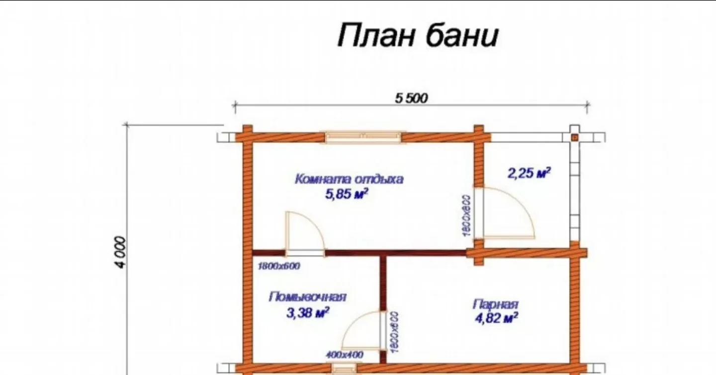 Строительство бань из бруса - миниатюра 5