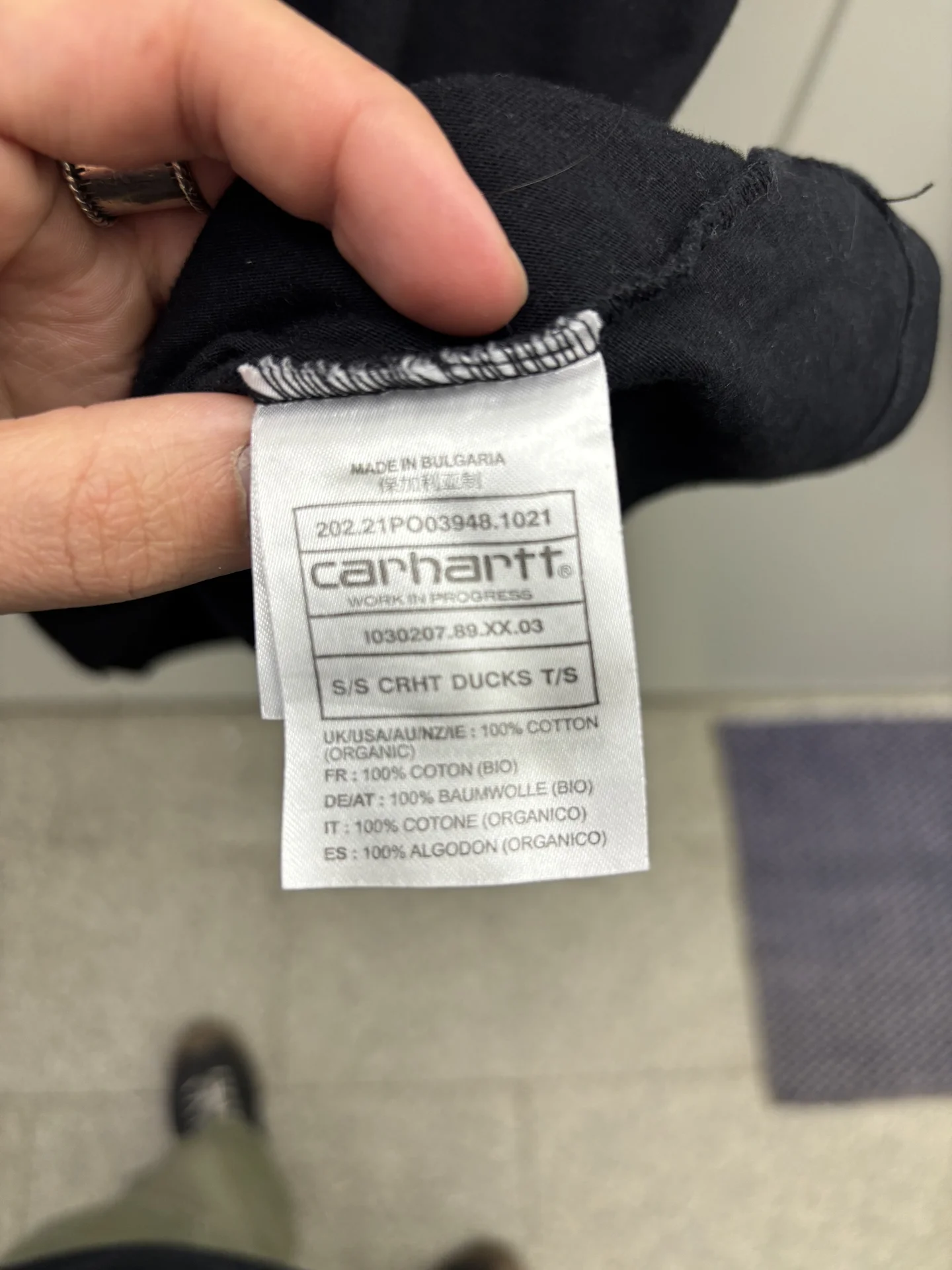 Футболка Carhartt - миниатюра 4