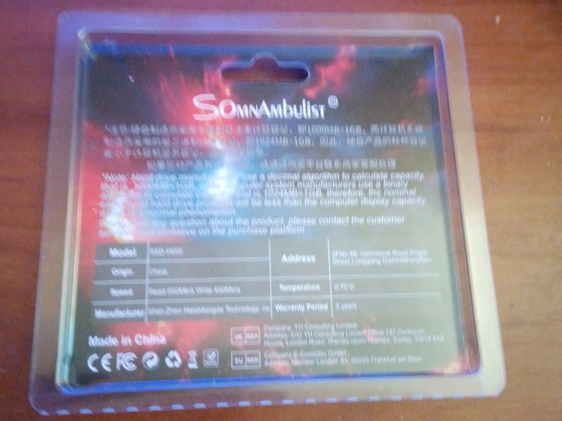 Ssd SOmnAmbulist 512gb - миниатюра 2