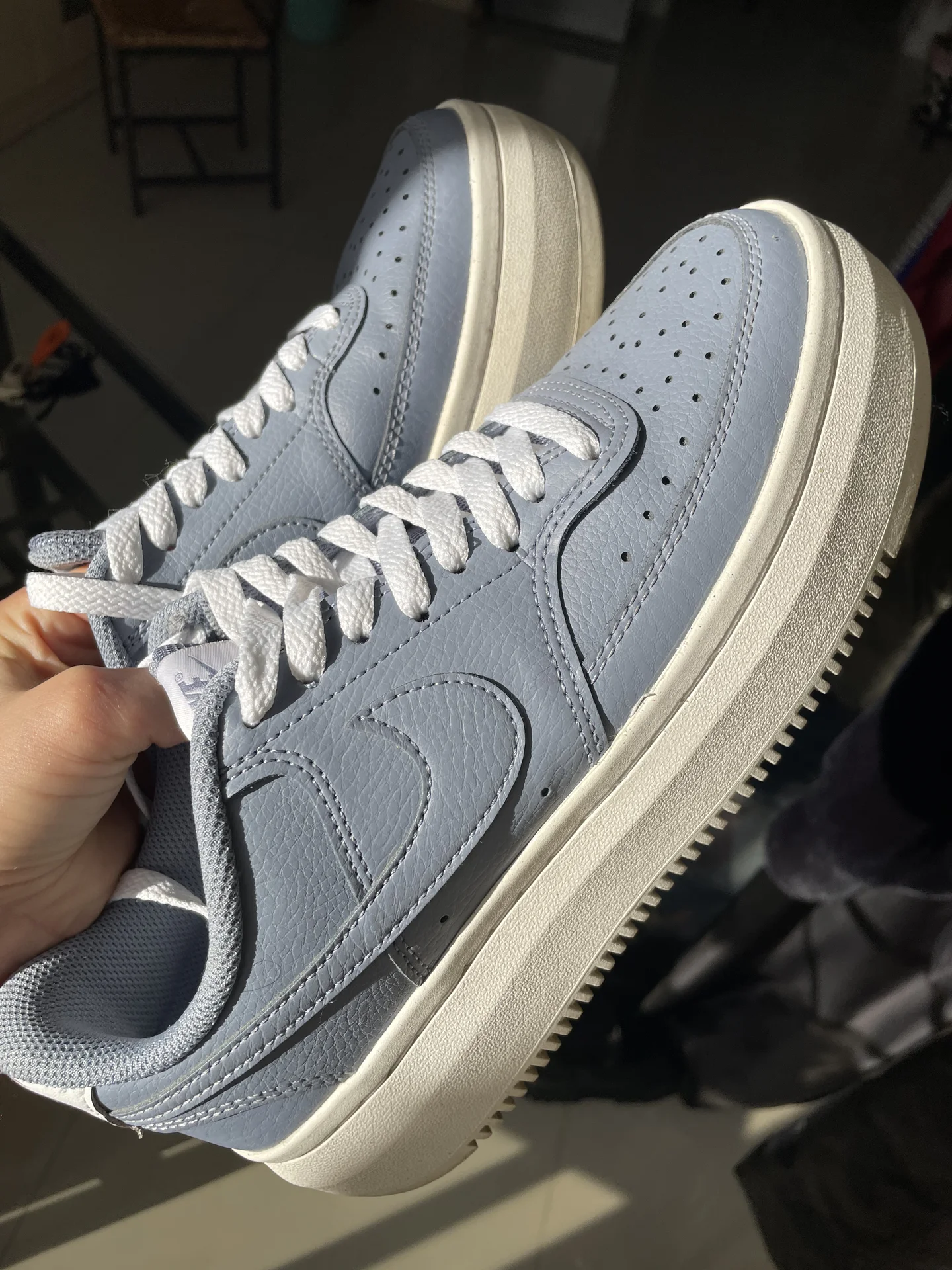 Кеды/кроссовки Nike court vision alta - миниатюра 2