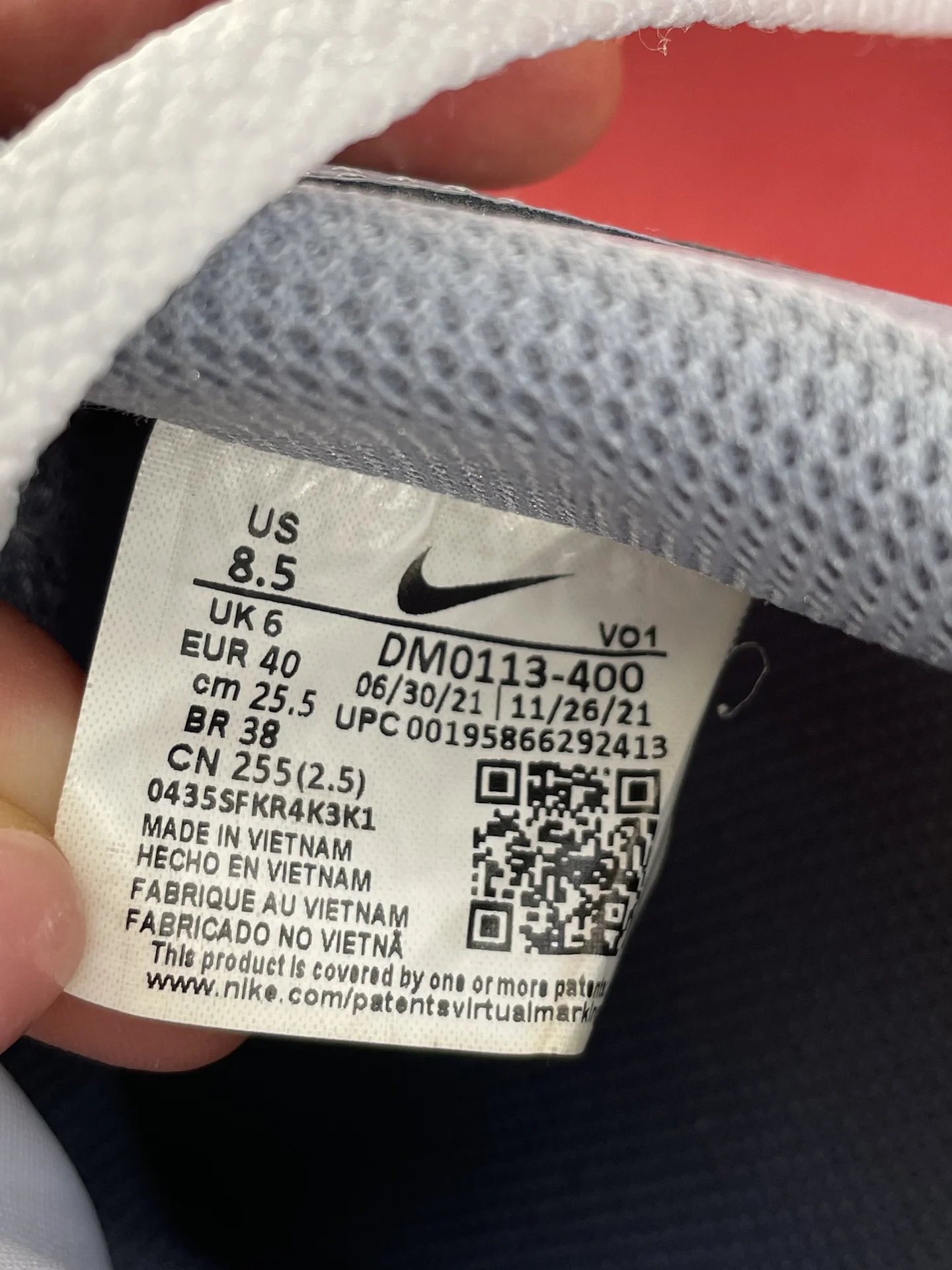 Кеды/кроссовки Nike court vision alta - миниатюра 4
