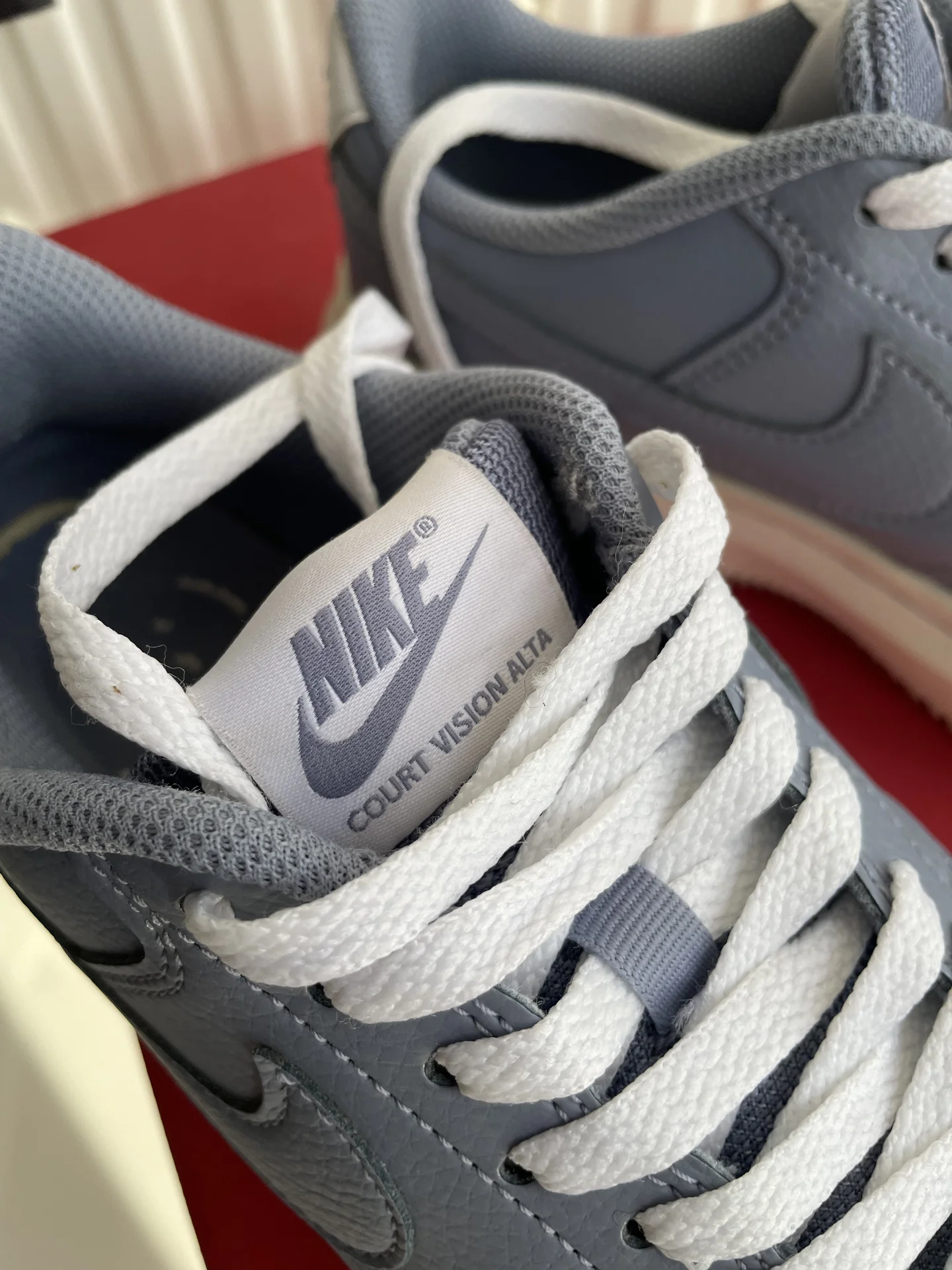 Кеды/кроссовки Nike court vision alta - миниатюра 5