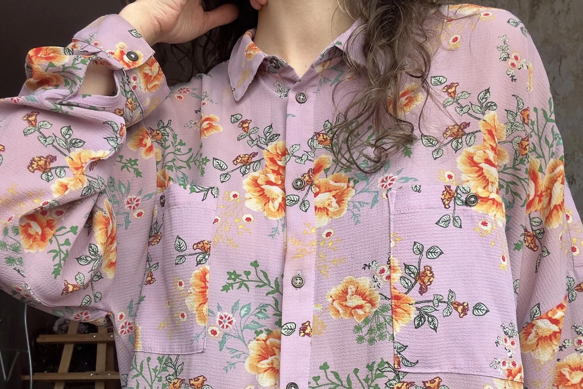 Рубашка oversize