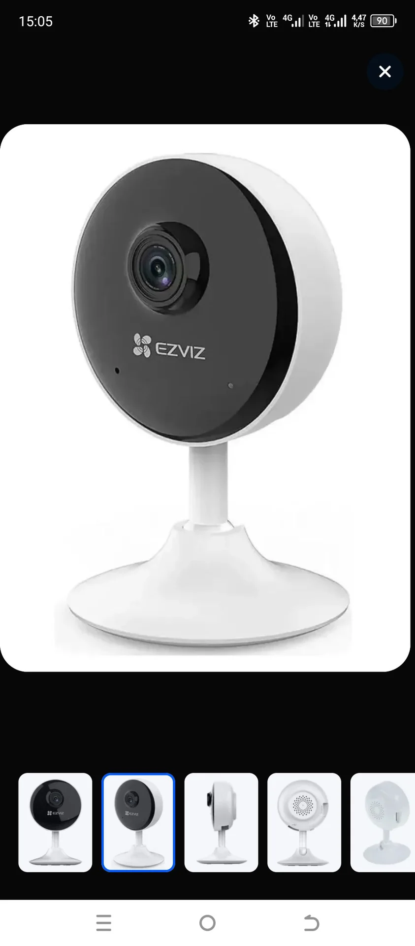Онлайн камера Ezviz C1C-B 1080p - миниатюра 2
