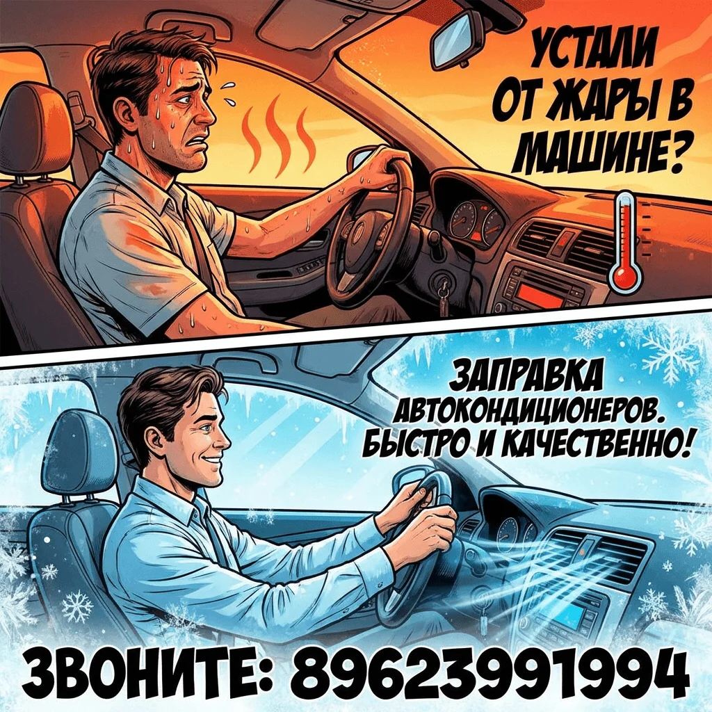 Заправка Автокондиционера - изображение 1