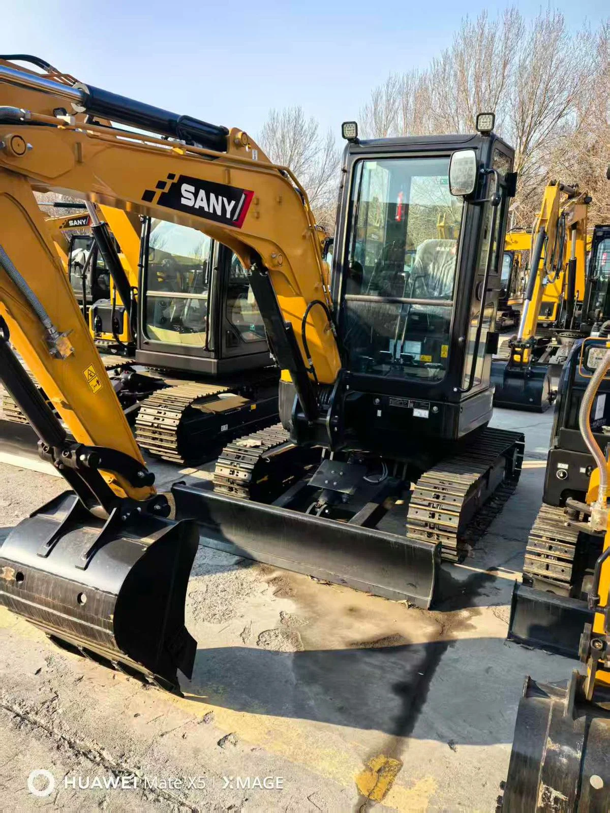 Мини Экскаватор SANY SY35U 2026 - миниатюра 2
