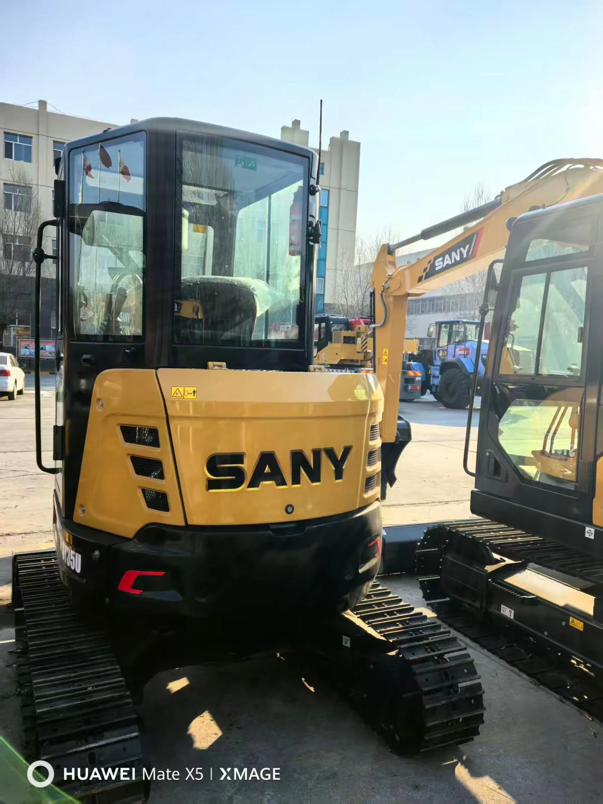 Мини Экскаватор SANY SY35U 2026 - миниатюра 3