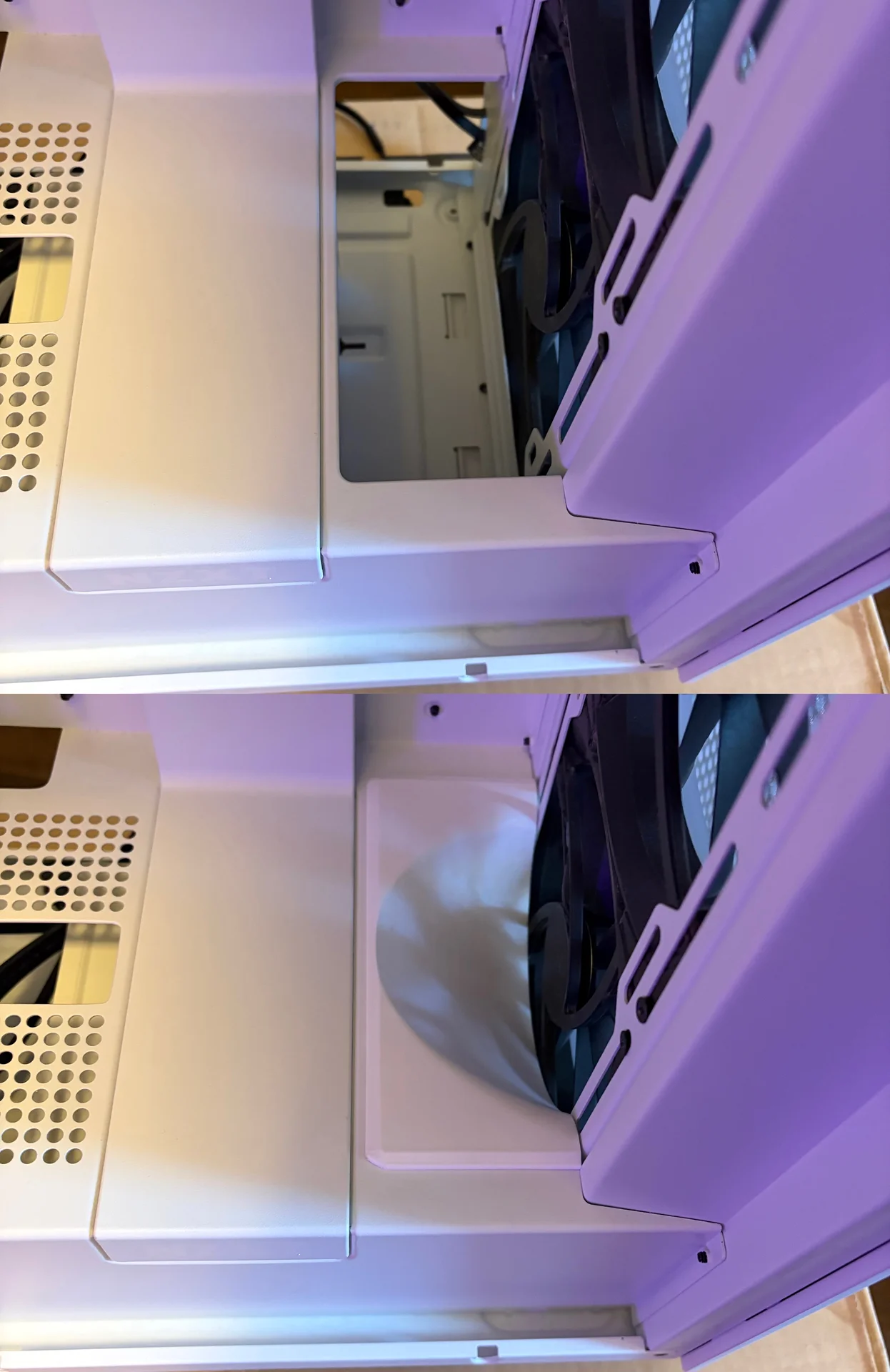 Корпус nzxt H7 Flow 2022 Белый + аксессуары - миниатюра 7