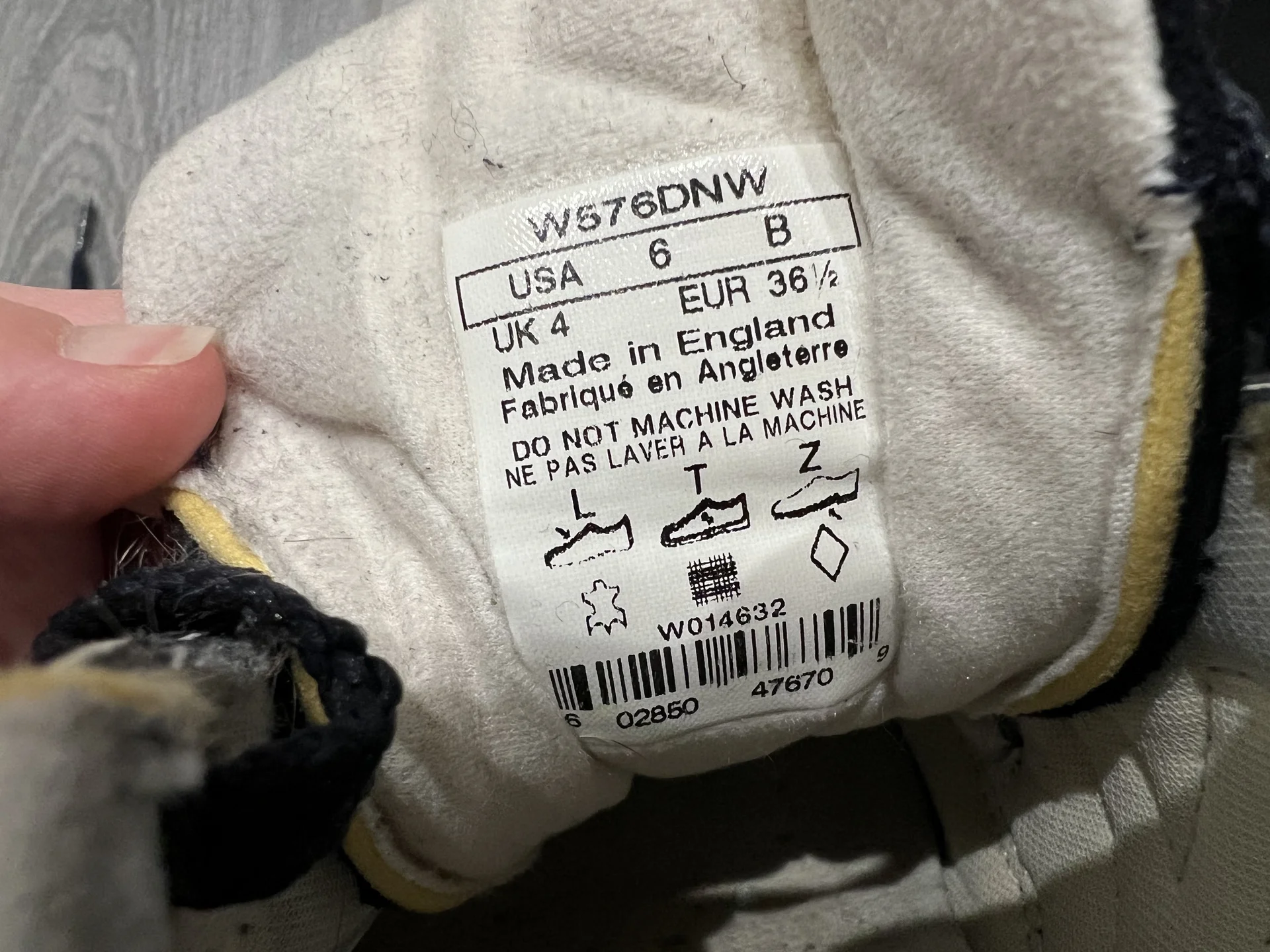 Кроссовки New Balance 576 размер 36,5 - миниатюра 5