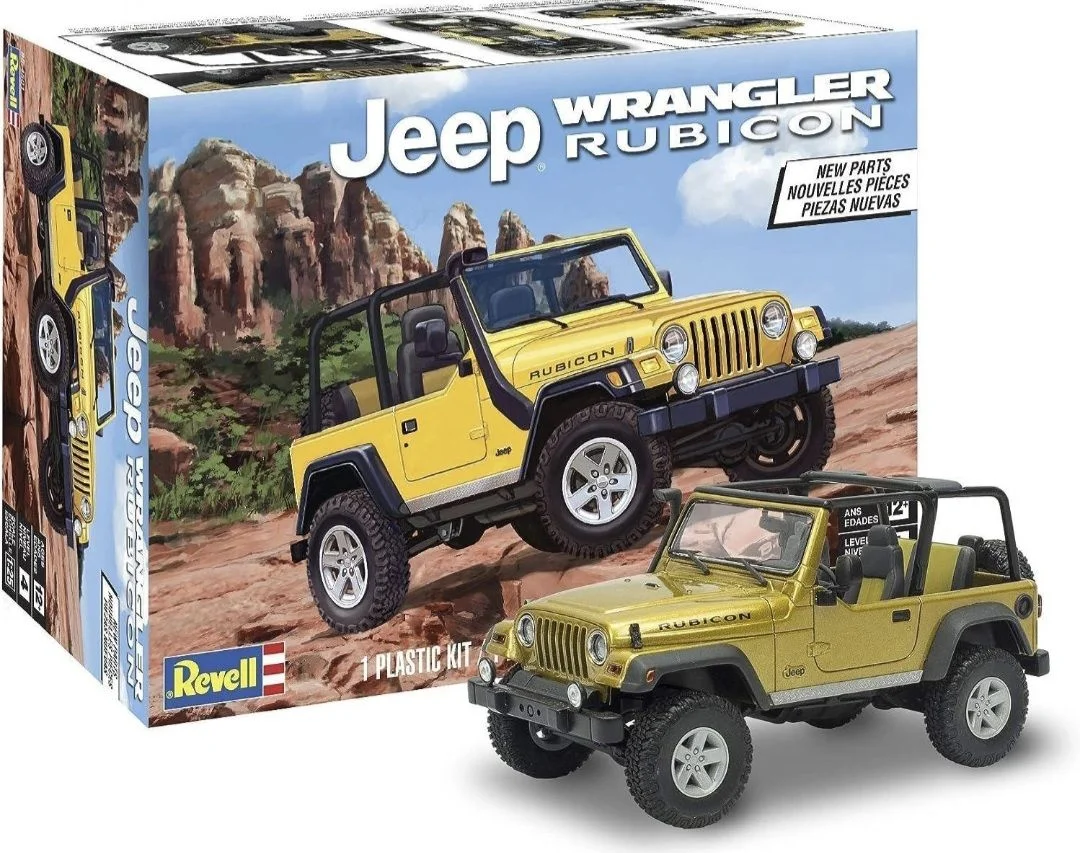 Сборная модель автомобиля Jeep Wrangler Rubicon - изображение 1