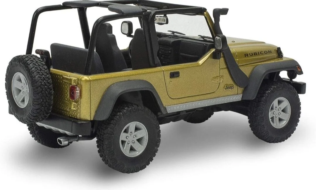 Сборная модель автомобиля Jeep Wrangler Rubicon - миниатюра 2