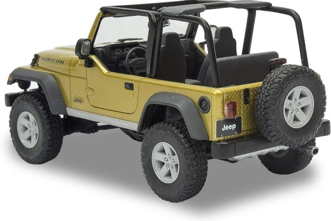 Сборная модель автомобиля Jeep Wrangler Rubicon - миниатюра 3