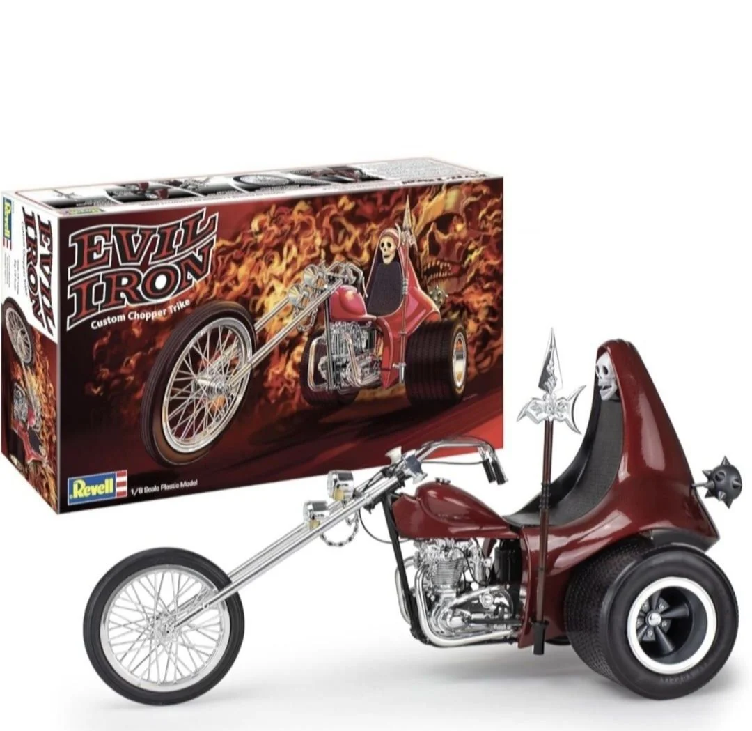 Сборная модель мотоцикла Evil Iron Trike - изображение 1