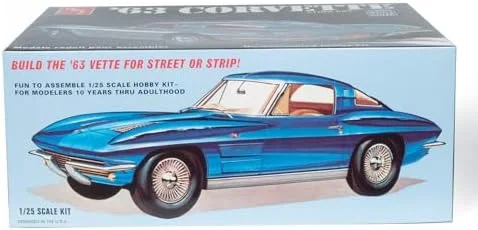 Сборная модель автомобиля Chevy Corvette - миниатюра 3