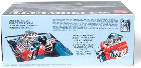 Сборная модель автомобиля Chevy Corvette - миниатюра 4