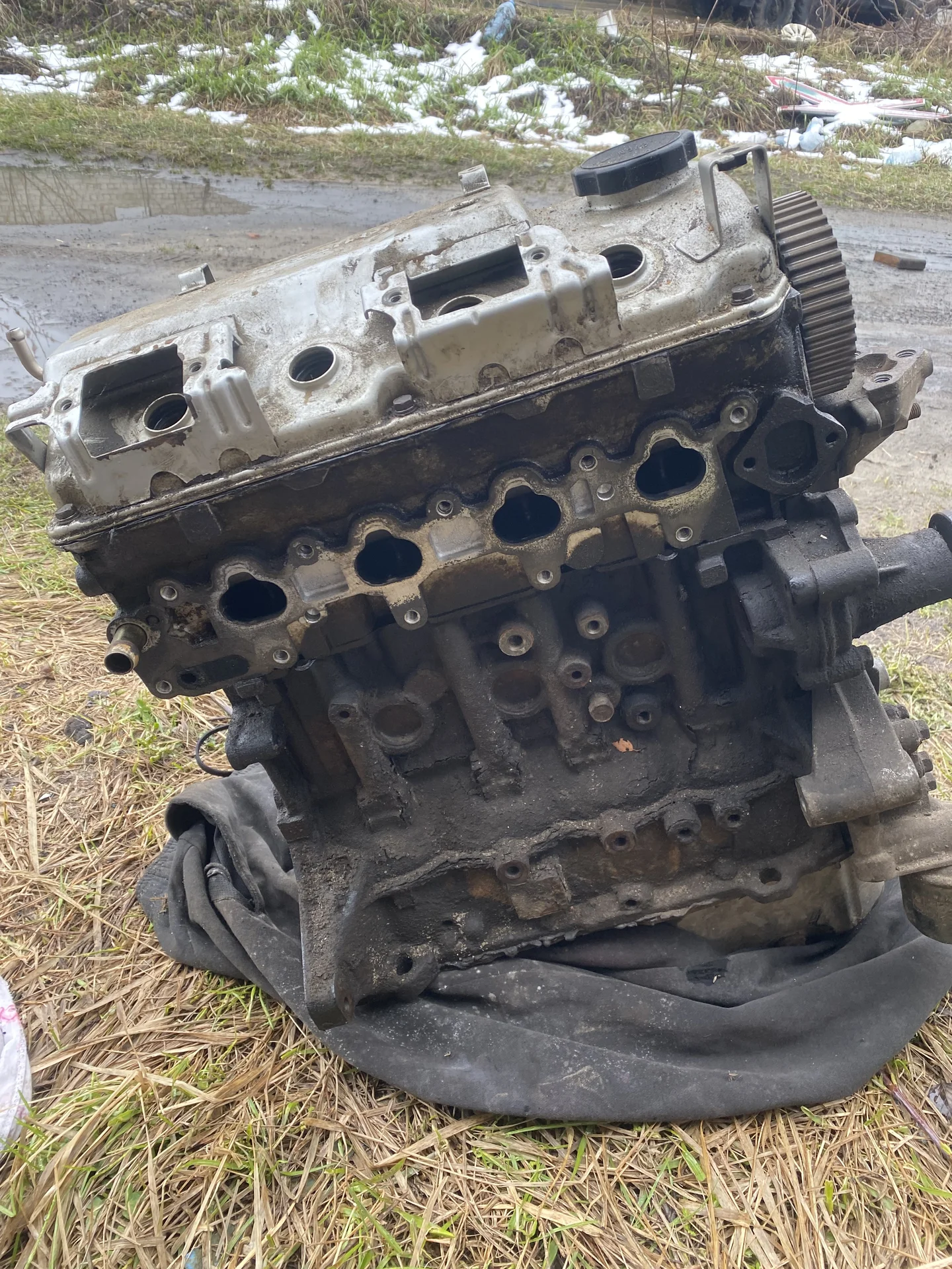 Двигатель на Mitsubishi lancer 9 1.6 4g18 - миниатюра 2