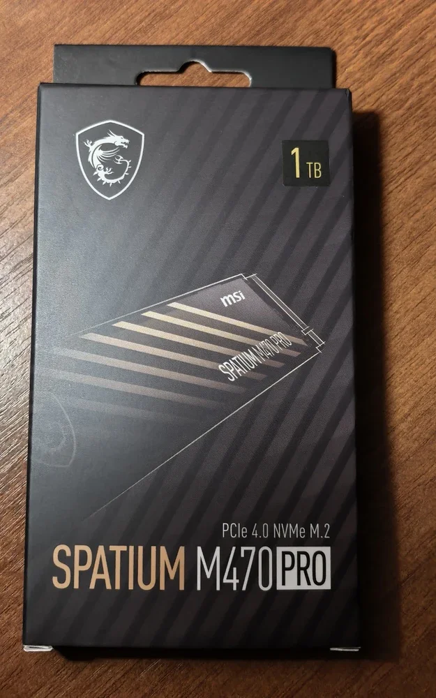 Ssd m2 msi spatium m470 PRO 1 TB - изображение 1