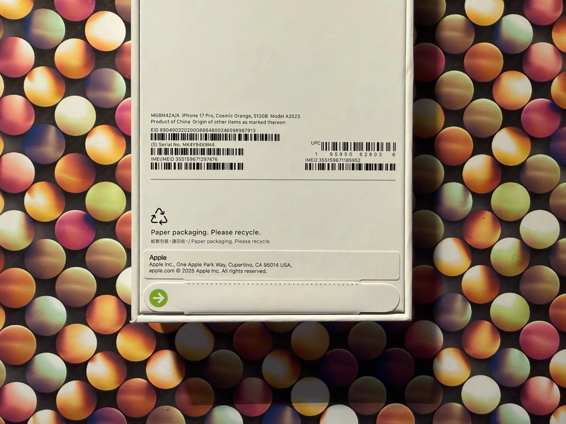 iPhone 17 Pro, 512 ГБ, SIM + eSIM - миниатюра 3