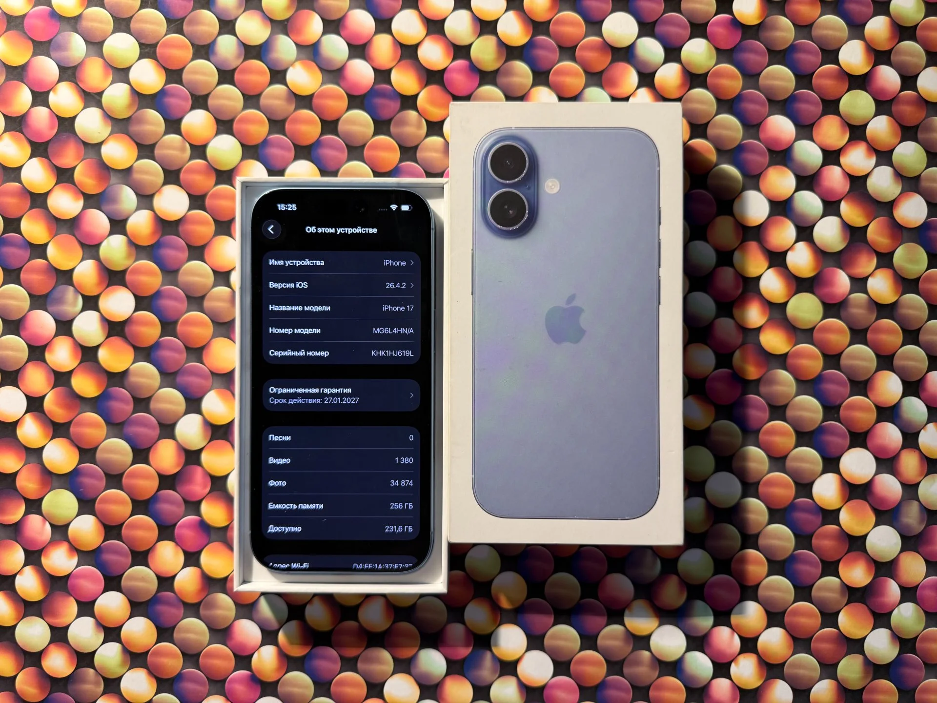 iPhone 17, 256 ГБ, SIM + eSIM - миниатюра 2