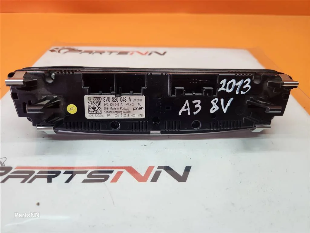 Блок управления климат контролем Ауди A3 (8V) - миниатюра 3
