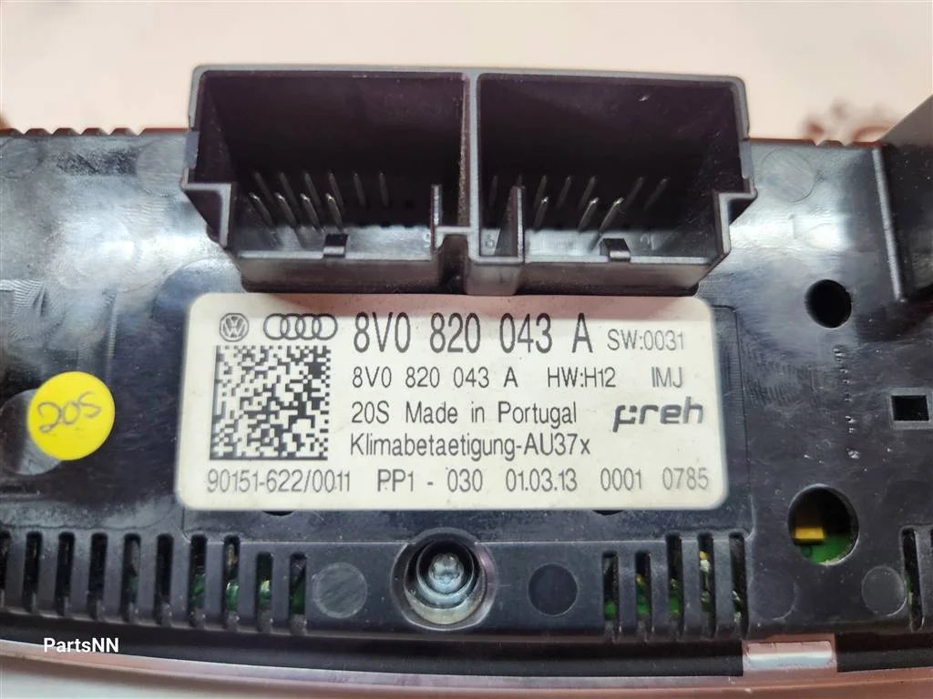 Блок управления климат контролем Ауди A3 (8V) - миниатюра 5