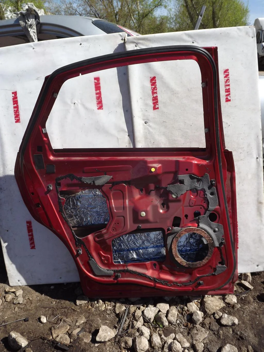 Дверь задняя левая Форд Мондео 4 - миниатюра 3