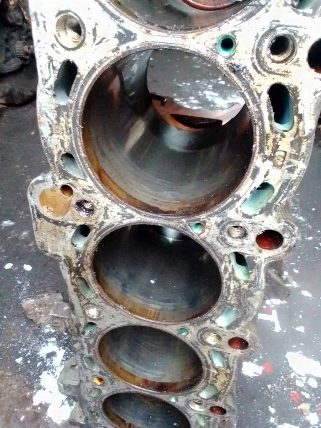 Блок двигателя BMW Е60/Е61 - миниатюра 8