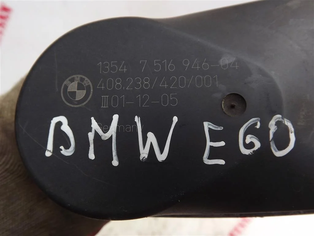 Заслонка дроссельная BMW Е60/Е61 - миниатюра 4