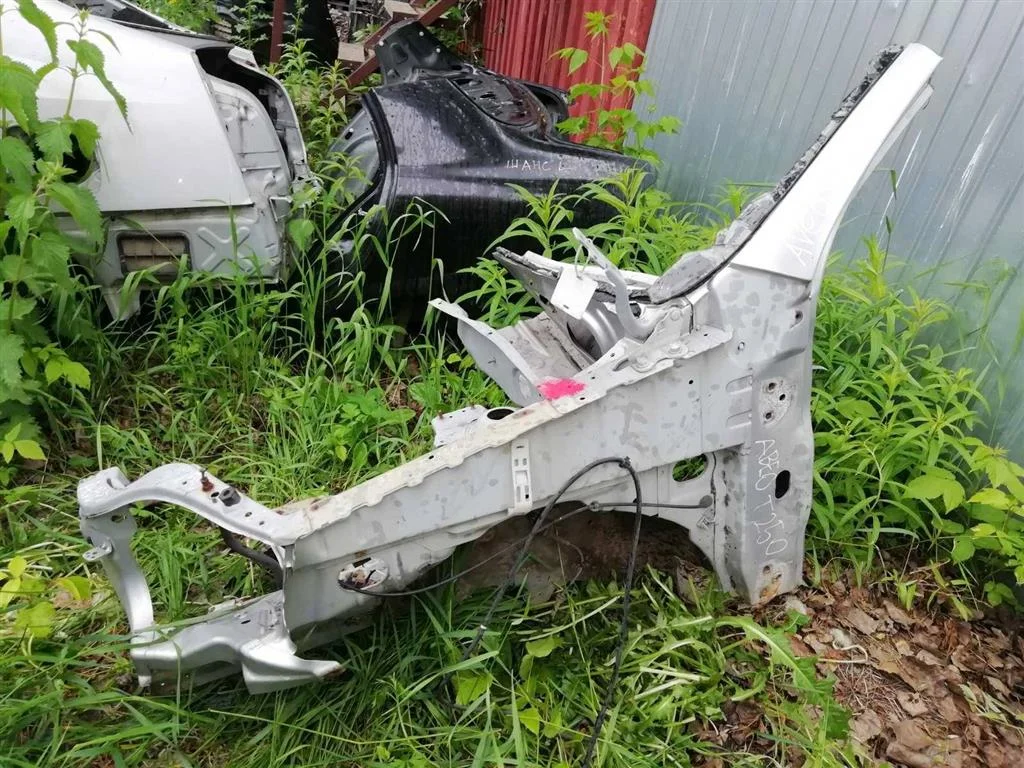 Лонжерон передний левый Шевроле Авео Т250 - изображение 1