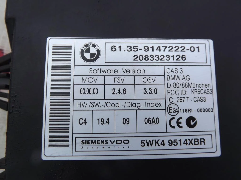 Блок электронный BMW X5 E70/X6 E71 - миниатюра 2