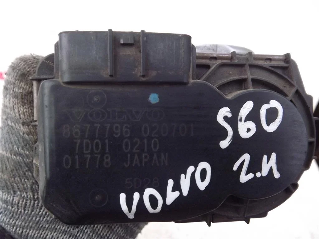 Заслонка дроссельная Вольво S60 - миниатюра 3