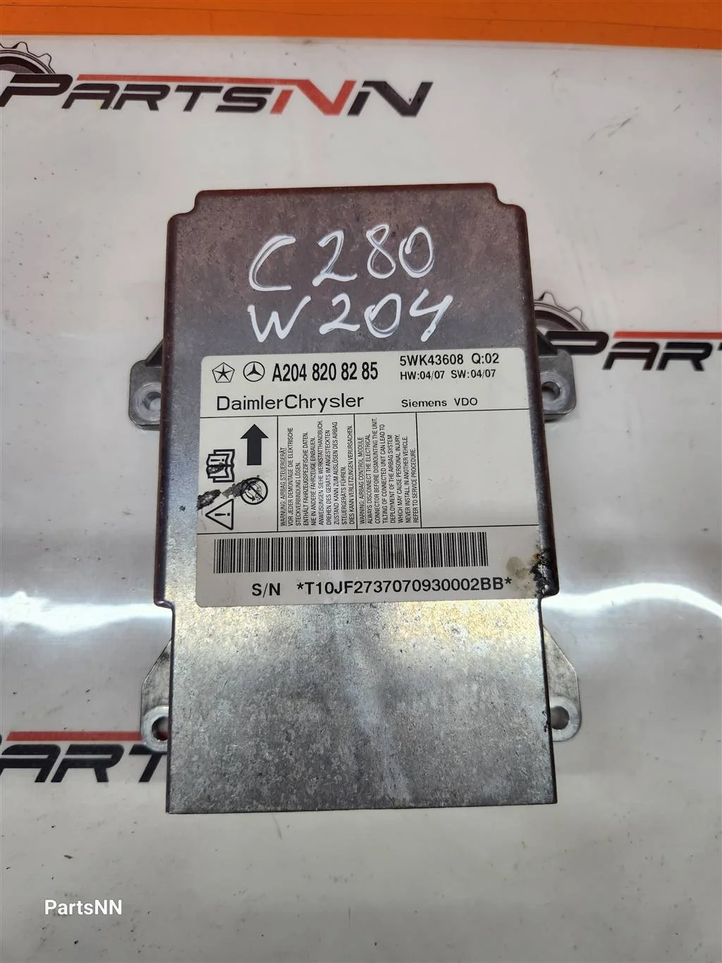 Блок SRS AIR BAG Мерседес W204 - изображение 1