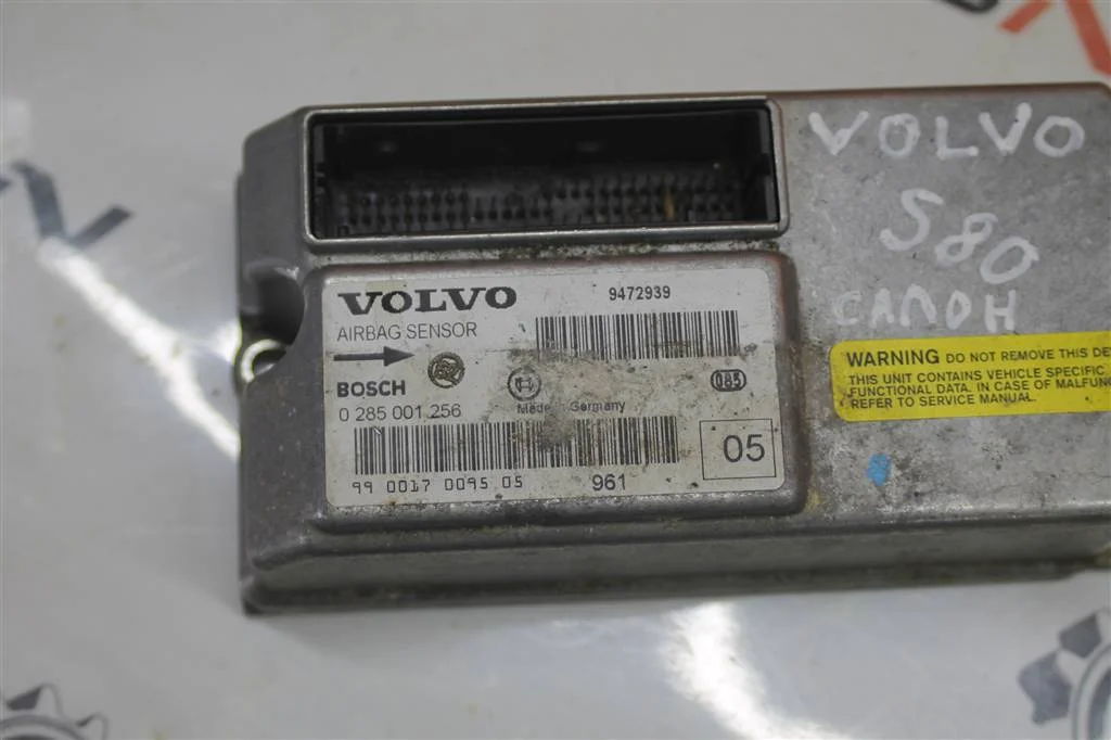 Блок SRS AIR BAG Вольво S80 - миниатюра 2