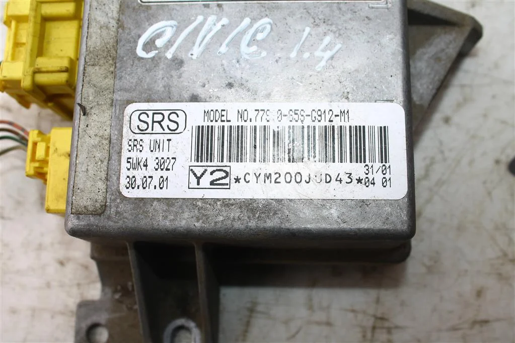 Блок SRS AIR BAG Хонда Цивик - миниатюра 2