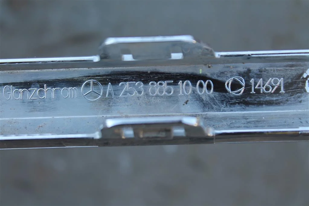 Накладка бампера заднего Мерседес C253 GLC - миниатюра 5