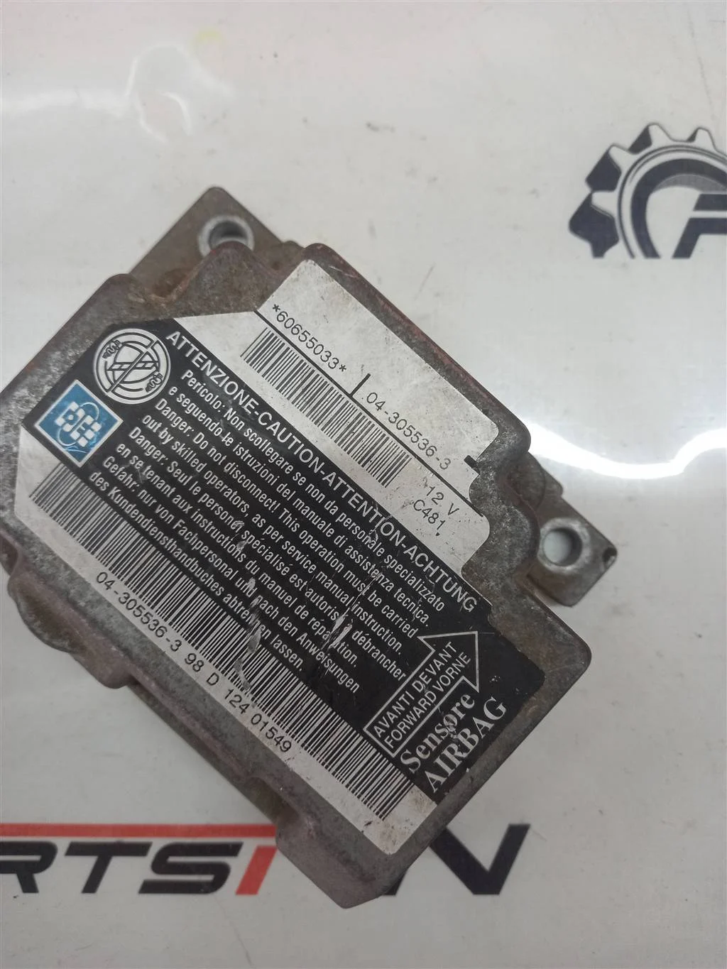 Блок SRS AIR BAG Alfa Romeo 156 - миниатюра 2