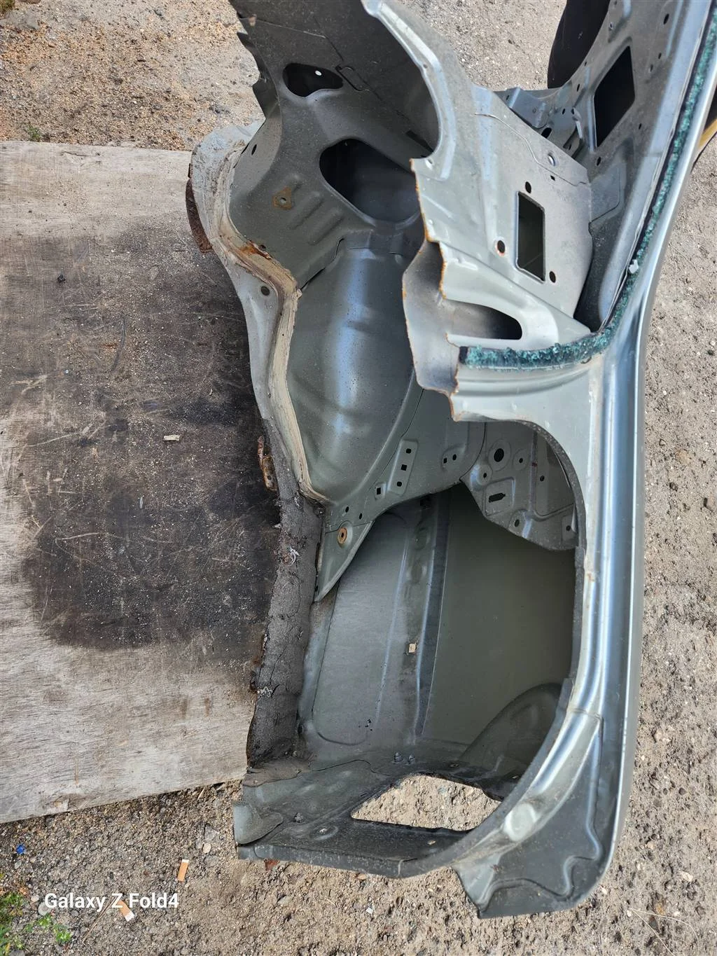 Крыло заднее правое Ниссан Альмера N16 - миниатюра 5