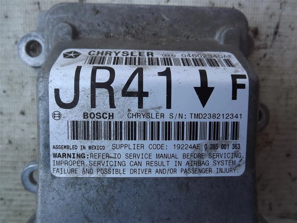 Блок SRS AIR BAG Додж Стратус - миниатюра 2