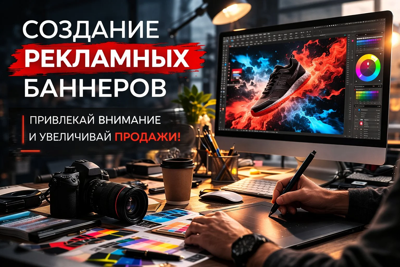 Создание рекламных баннеров, карточек товара - миниатюра 4