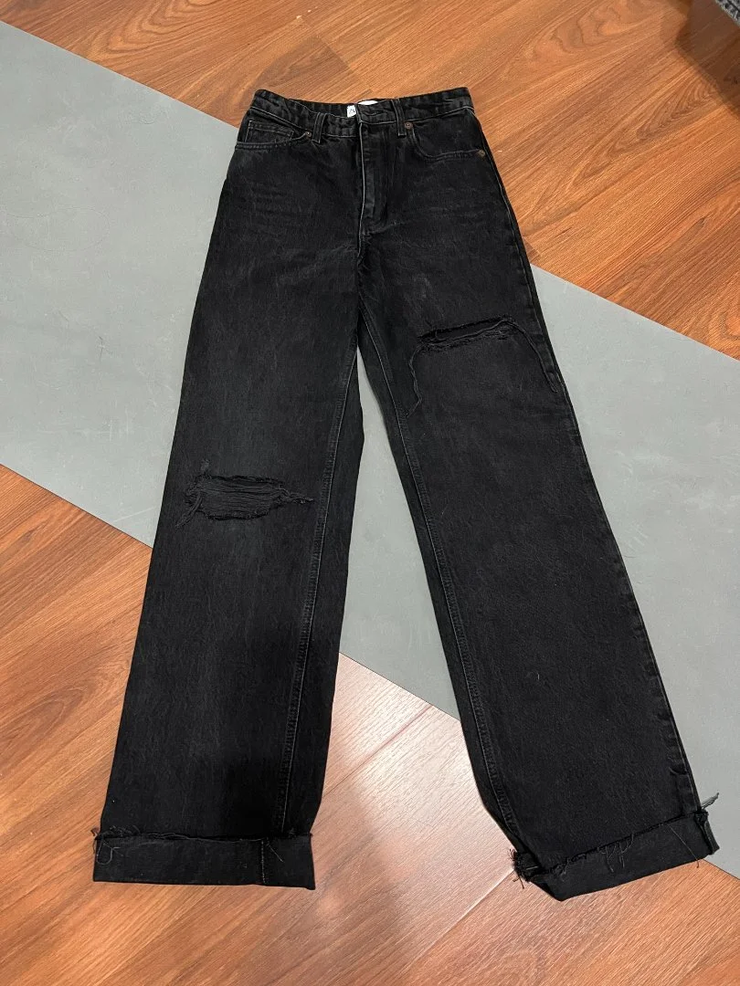 Джинсы Zara 36 прямые - миниатюра 2