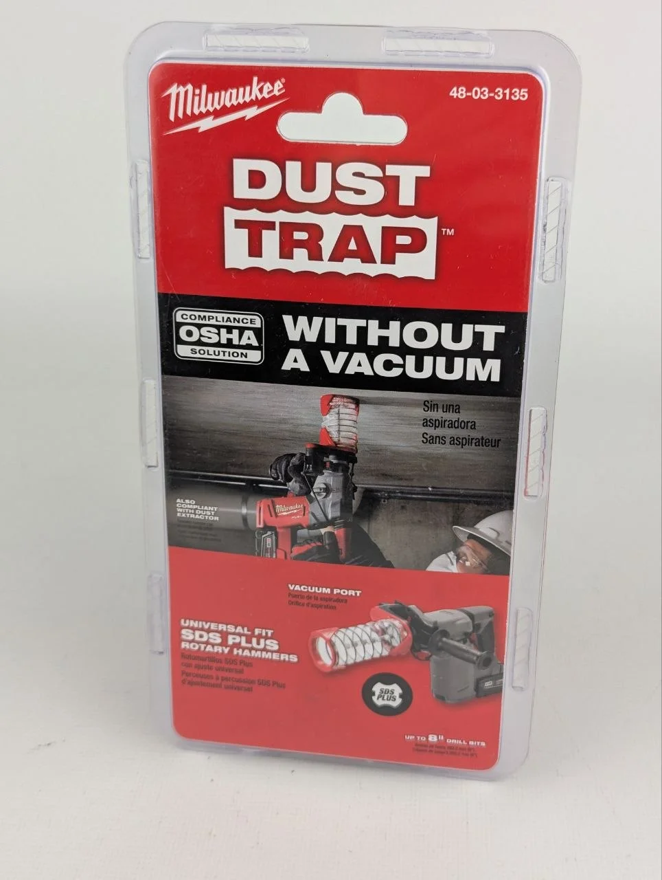 Насадка для сбора пыли Milwaukee SDS-Plus DUST TRAP™ - миниатюра 3