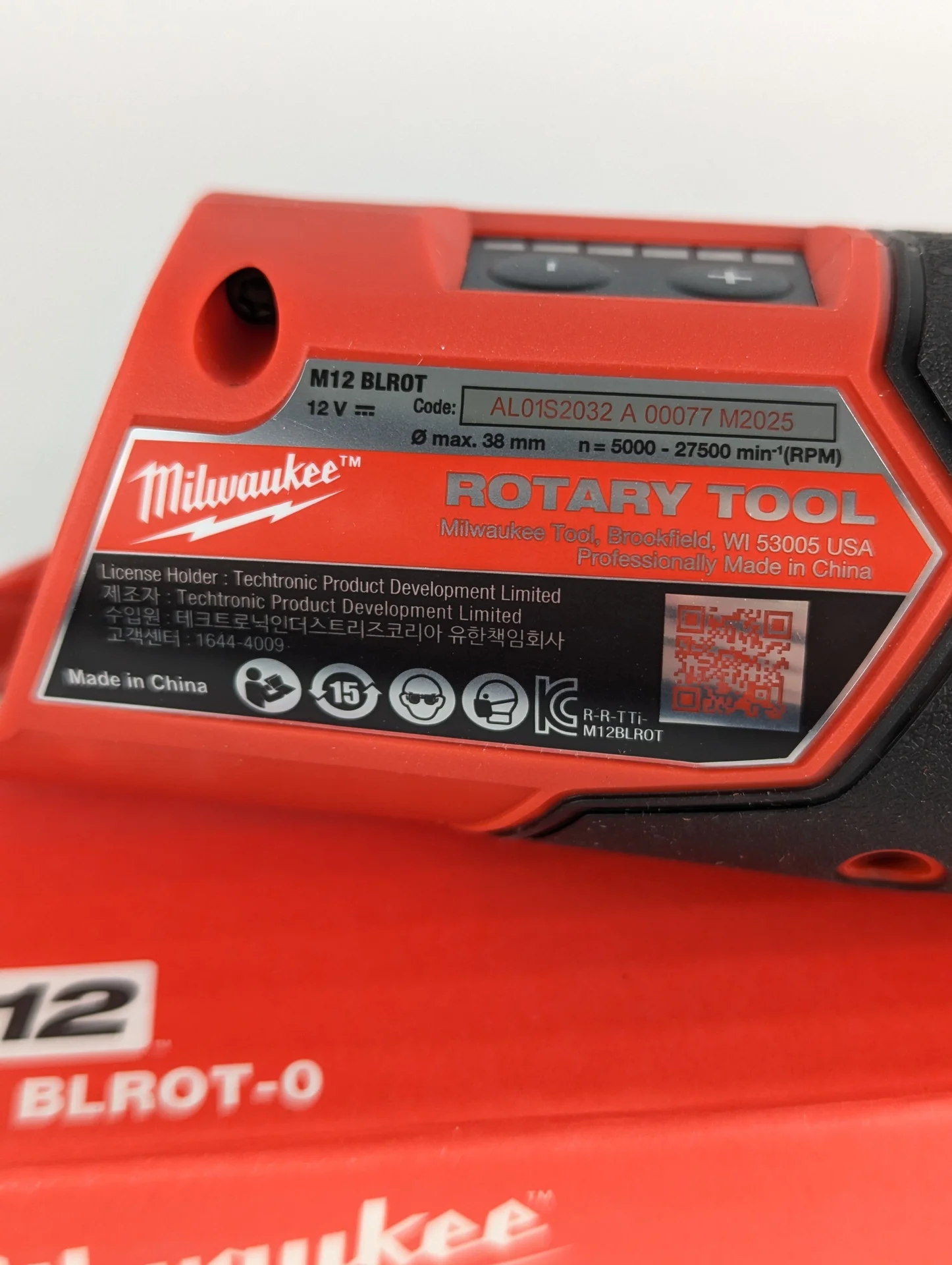 Гравёр Milwaukee 2525-20 12V, цанга 3,2мм - миниатюра 4