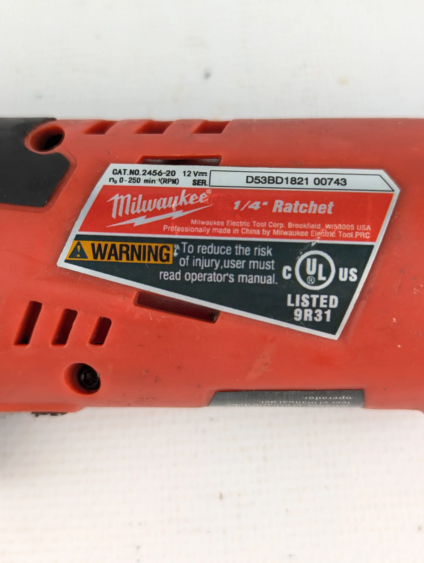 Трещотки Milwaukee 2457-20, 2456-20 - миниатюра 5