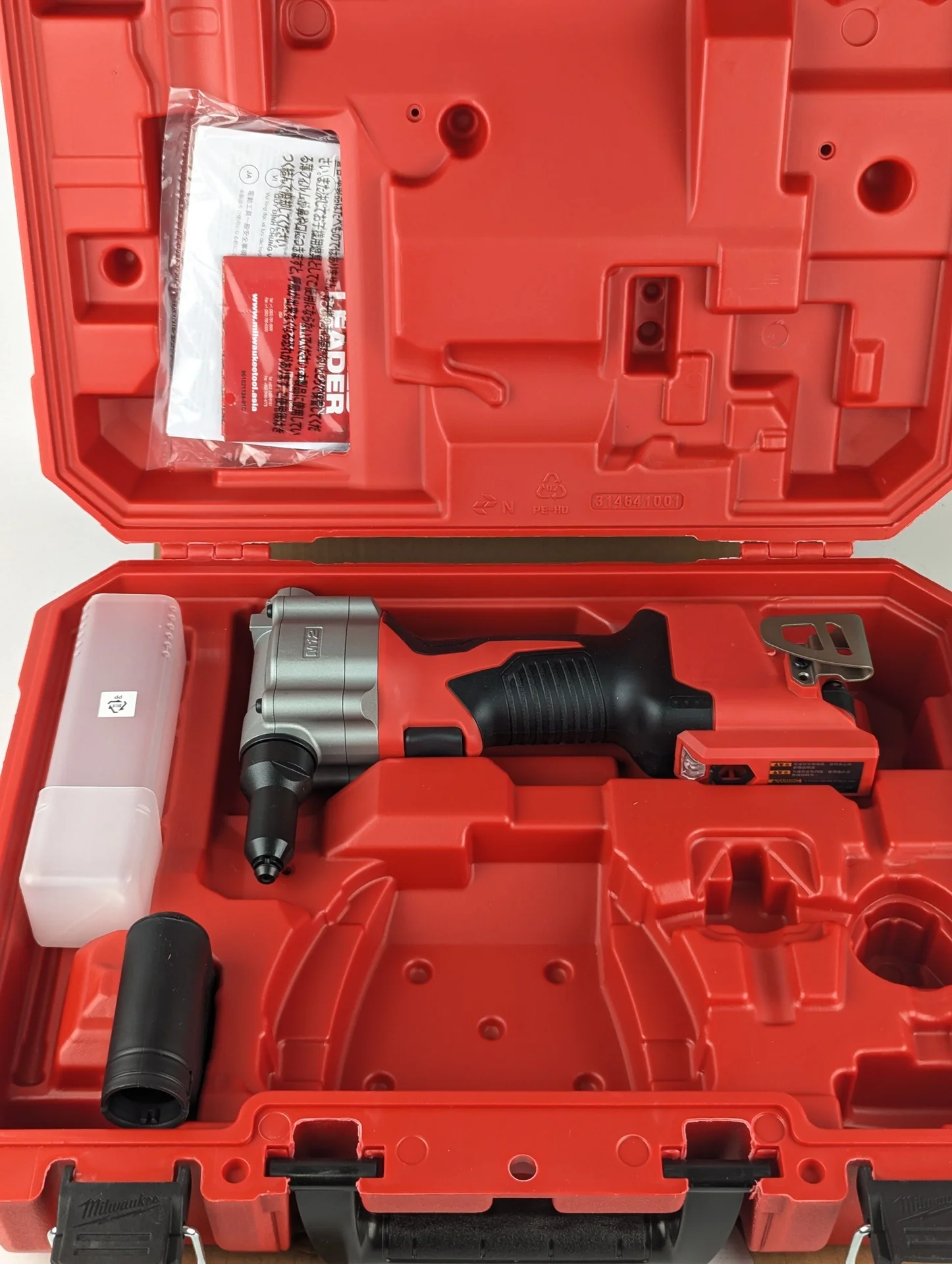 Заклепочник Milwaukee 2550-20 - миниатюра 7