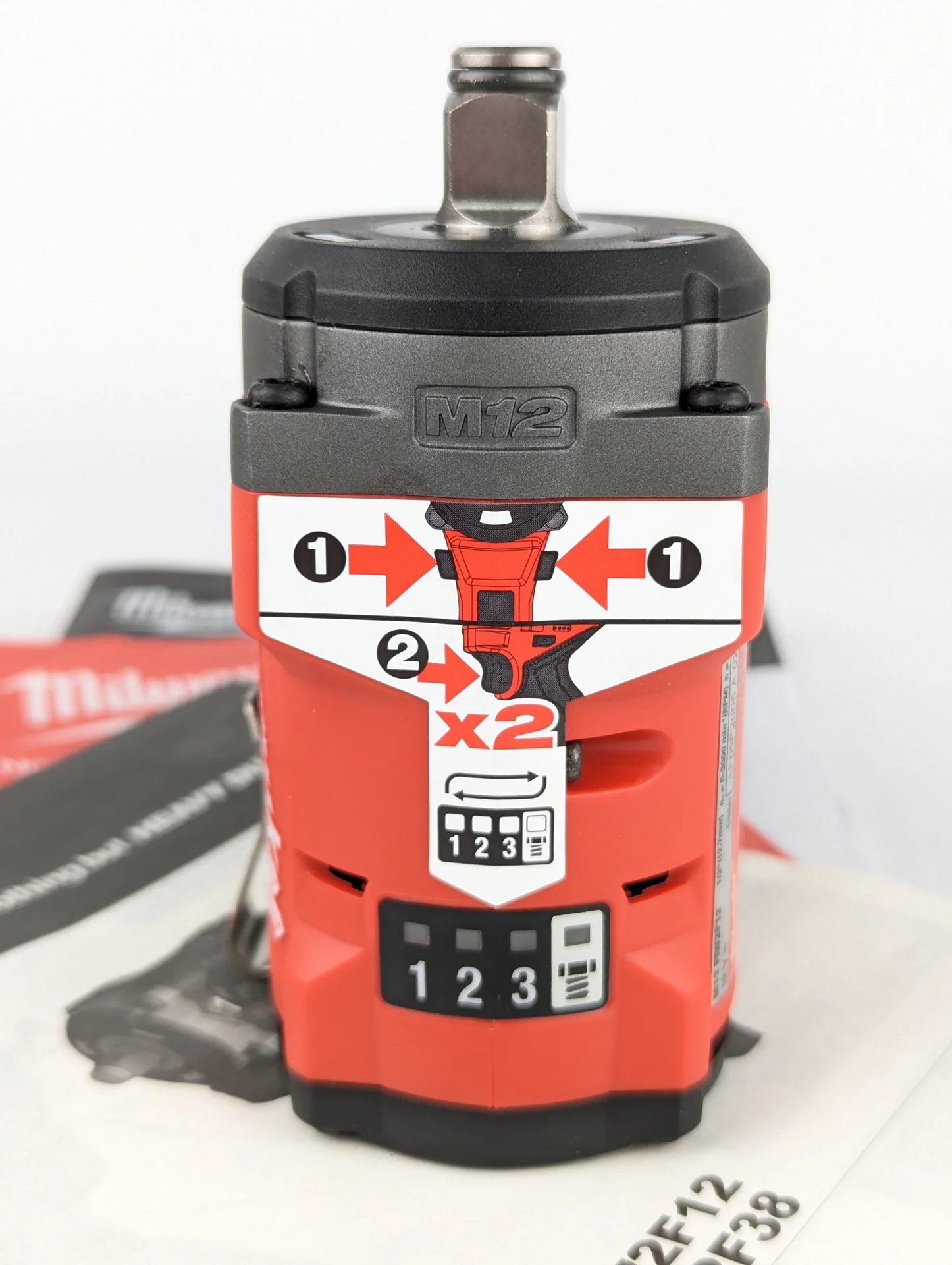 Ударный гайковерт Milwaukee 2563-20 12V - миниатюра 3