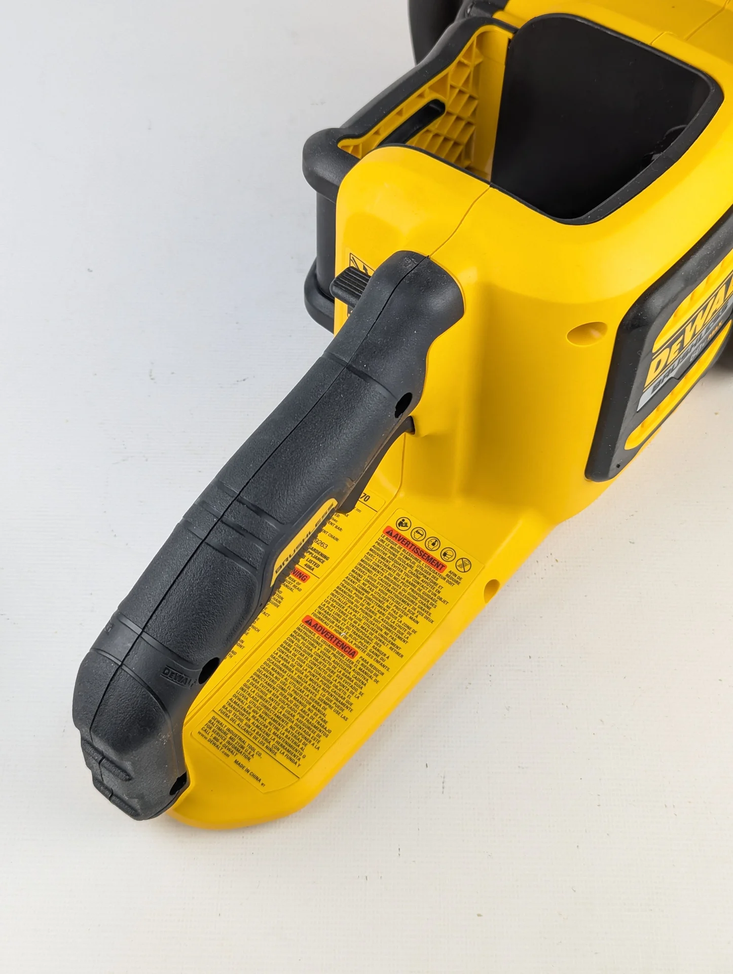 Цепная пила DeWalt Dccs670 60V, 40см - миниатюра 8