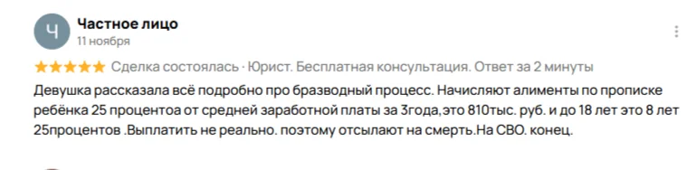 Юрист. Консультация онлайн. - миниатюра 6