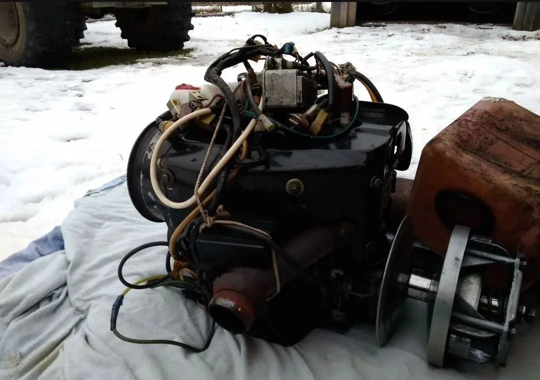 Двигатель к снегоходу Рысь-440 - изображение 1
